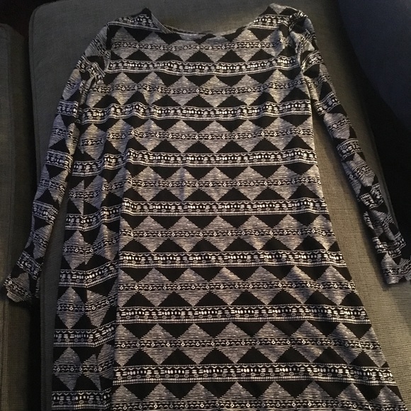 GUC Loveapella black & white knit dress size SP - Picture 3 of 5